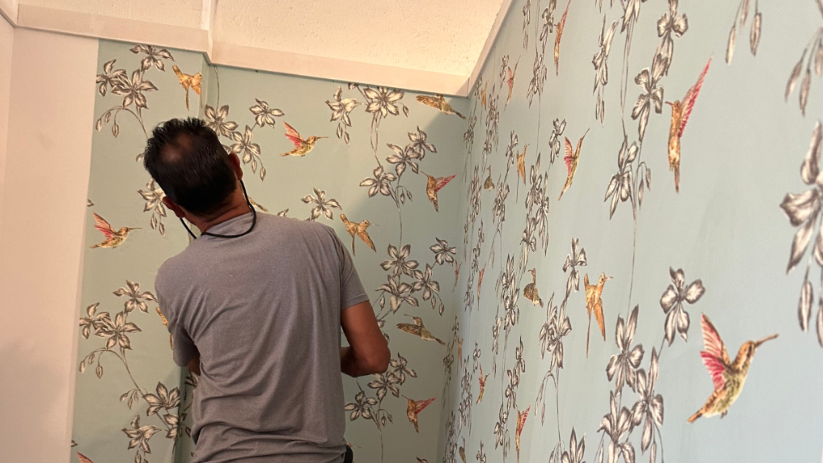 Dressing room makeover at Bella Vita boutique in Rockridge Oakland