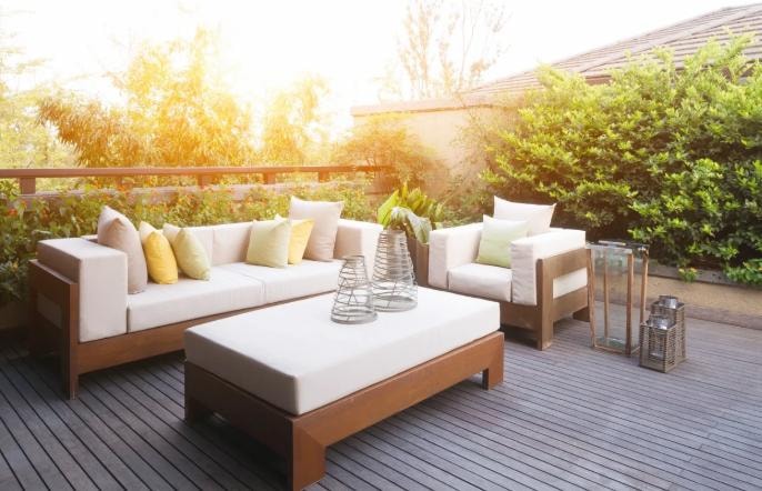 Private deck expansion on a Bay Area home